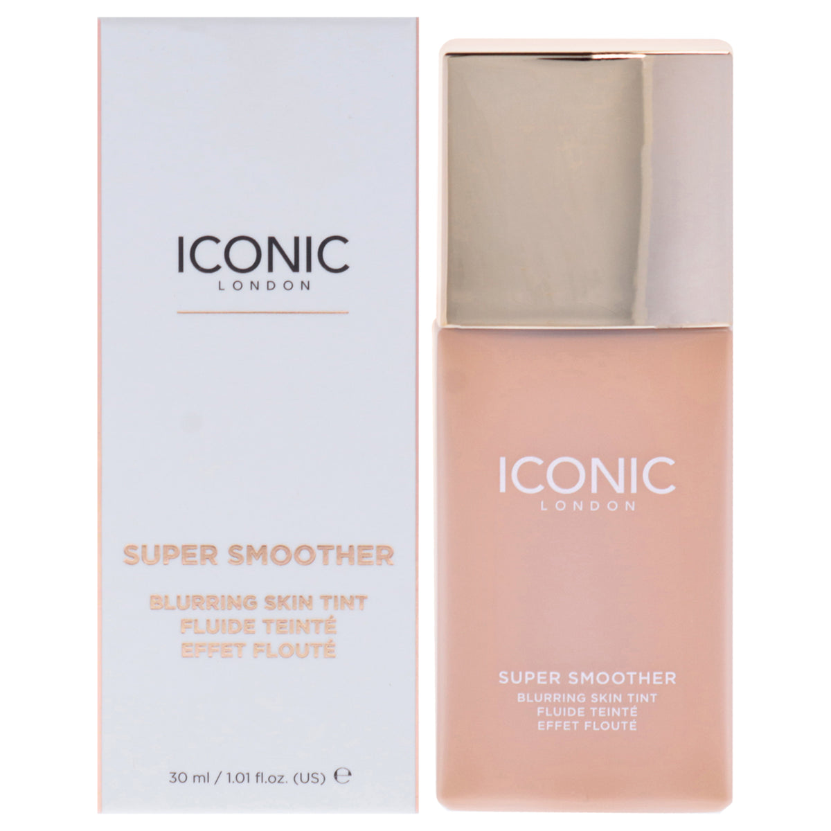 Iconic London Super Smoother Blurring Skin Tint - Warm Medium Women's Tinted Moisturizers 1.01 FL OZ | 30 ML
