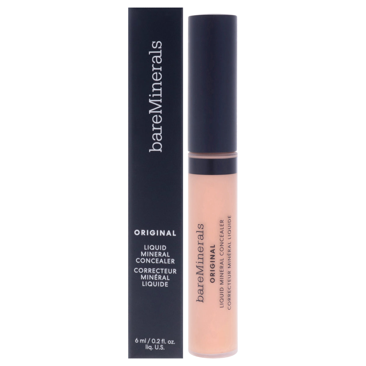 bareMinerals Original Liquid Mineral Concealer - 3N Medium Women's Concealers & Neutralizers 0.2 FL OZ | 5.9 ML