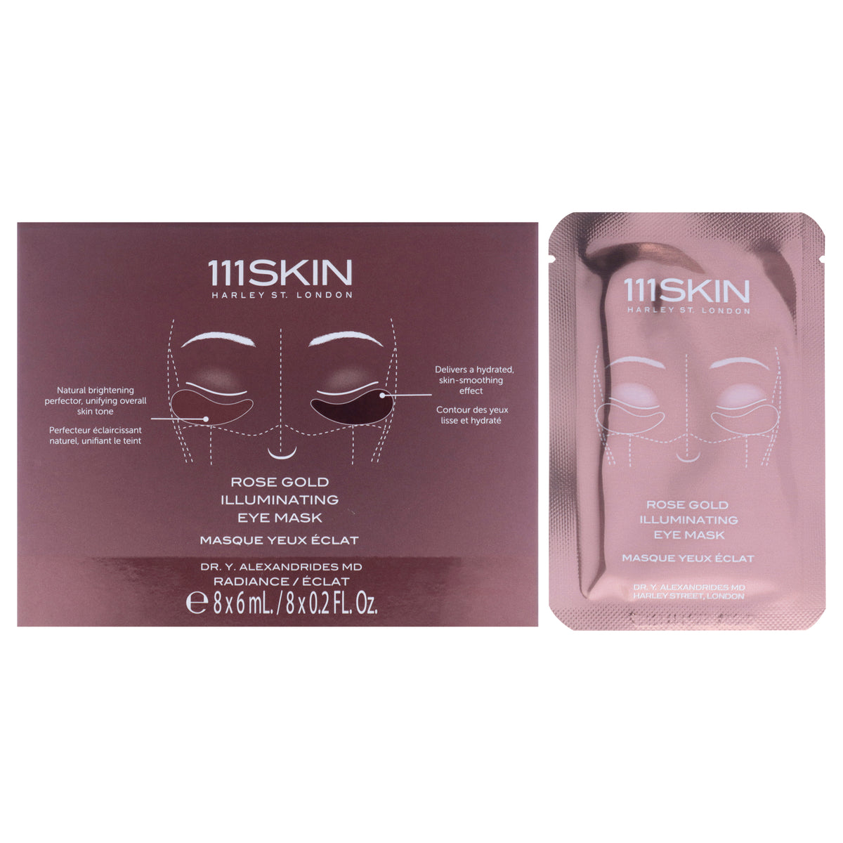111Skin Rose Gold Illuminating Eye Mask Unisex Eye Care Sets & Kits