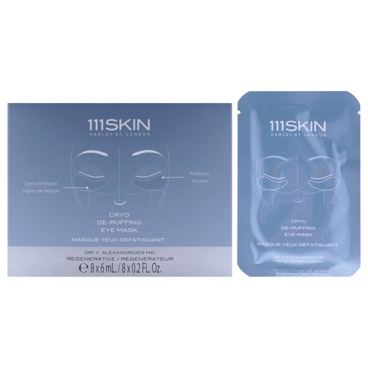 111Skin Cryo De-Puffing Eye Mask Unisex Eye Care Sets & Kits