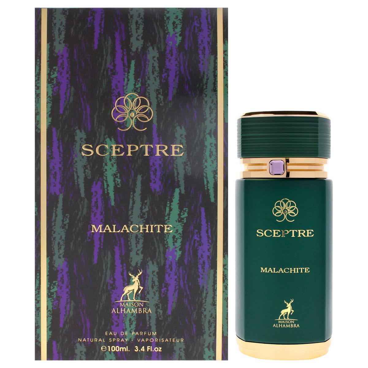 Maison Alhambra Sceptre - Malachite Unisex Eau de Parfum 3.4 FL OZ | 100 ML