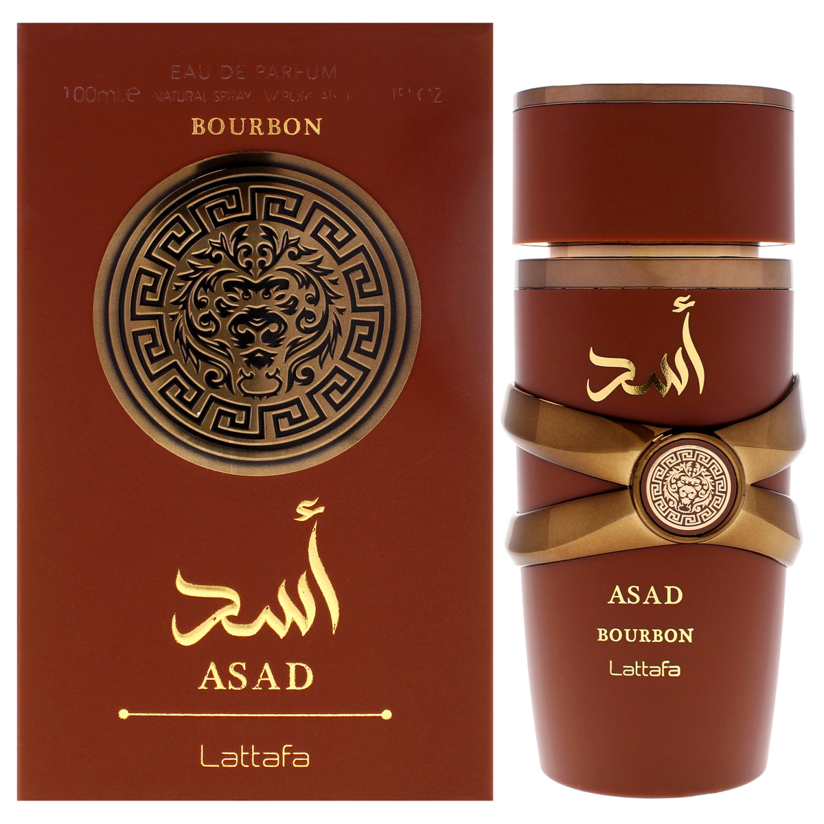 Lattafa Asad - Bourbon Men's Eau de Parfum 3.4 FL OZ | 100 ML