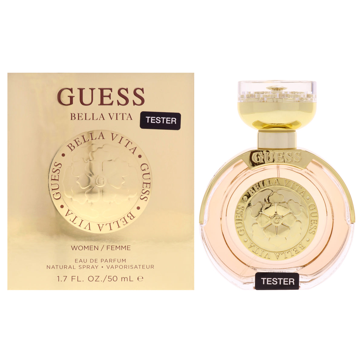 Guess Bella Vita Women's Eau De Toilette Fragrance Testers Tester 1.7 FL OZ | 50 ML