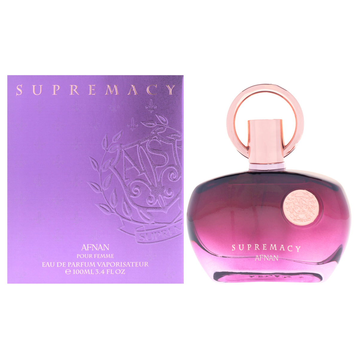 Afnan Supremacy Collection - Purple Women's Eau de Parfum 3.4 FL OZ | 100 ML
