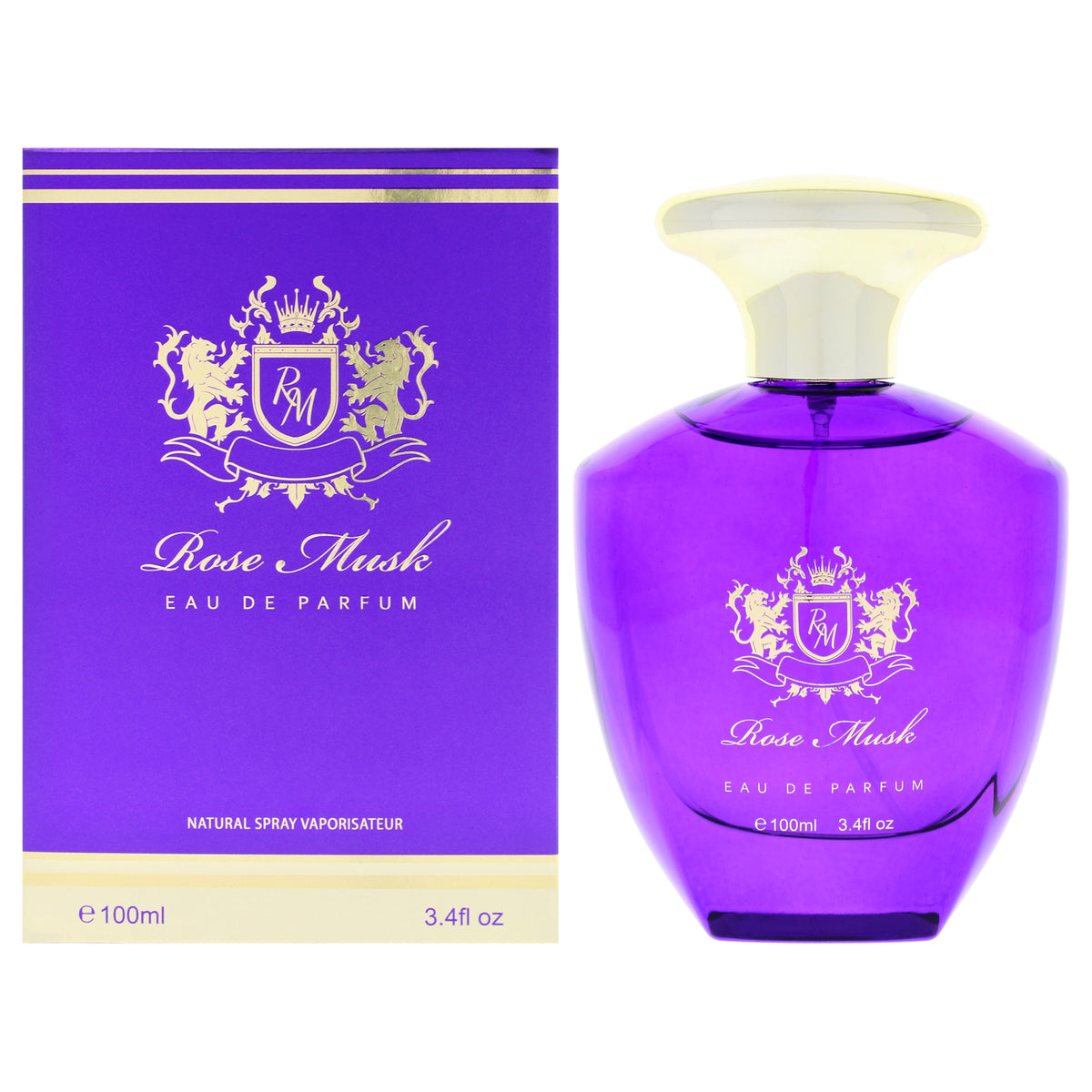 Fine Perfumery Rose Musk Women's Eau de Parfum 3.4 FL OZ | 100 ML