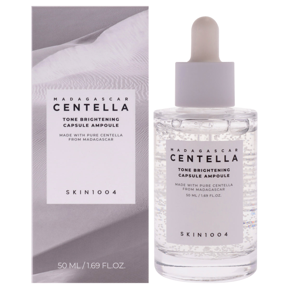 Skin1004 Madagascar Centella Tone Brightening Capsule Ampoule Women's Toners & Astringents 1.69 FL OZ | 50 ML
