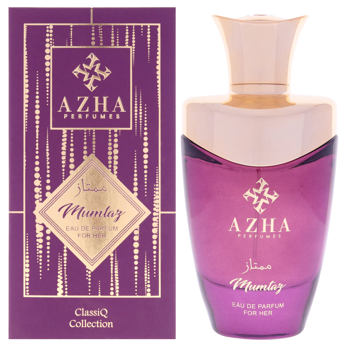 Azha Classiq Collection - Mumtaz Eau De Parfum for Women's Eau De Parfum 3.3 FL OZ | 100 ML