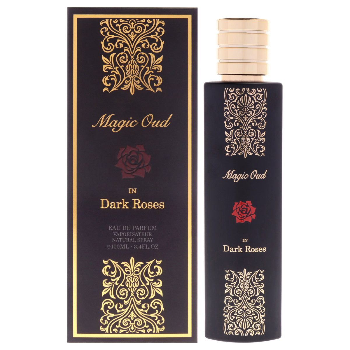 Paris Corner Magic Oud - Dark Roses Unisex Eau de Parfum 3.4 FL OZ | 100 ML