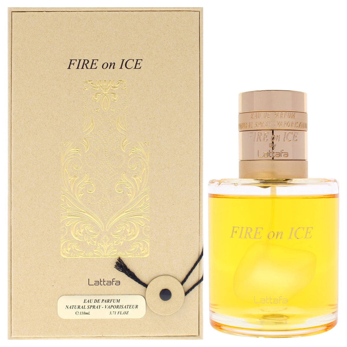Lattafa Fire on Ice Unisex Eau de Parfum 3.7 FL OZ | 110 ML