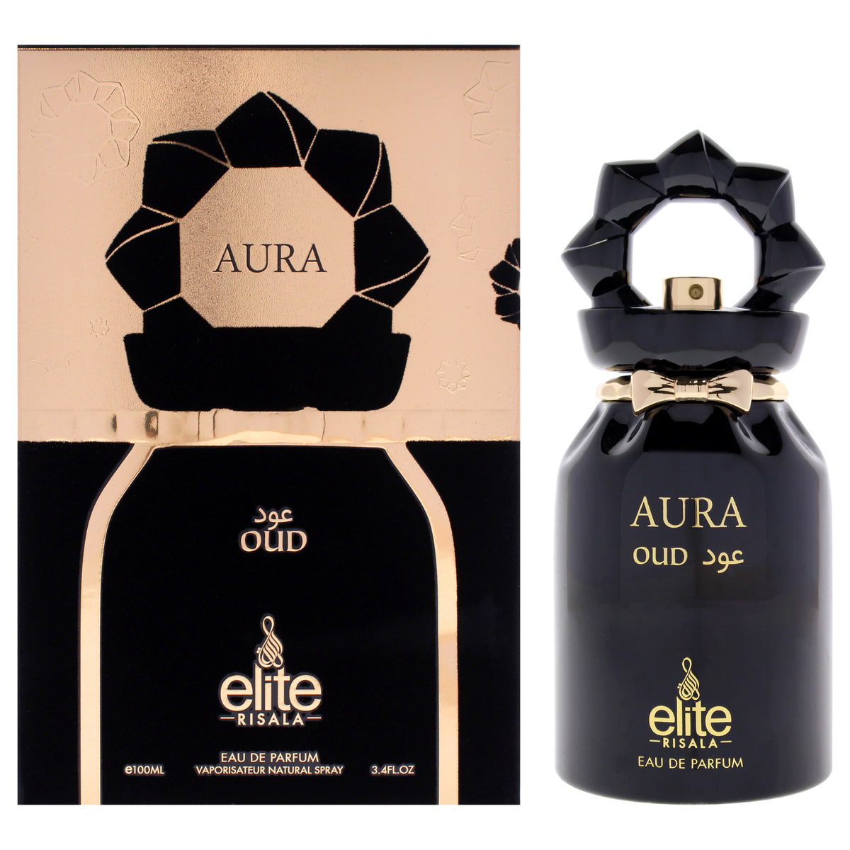 Risala Elite - Aura Oud Unisex Eau de Parfum 3.4 FL OZ | 100 ML