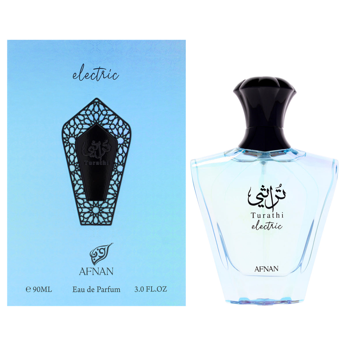 Afnan Turathi Collection - Electric Unisex Eau de Parfum 3.0 FL OZ | 88.7 ML