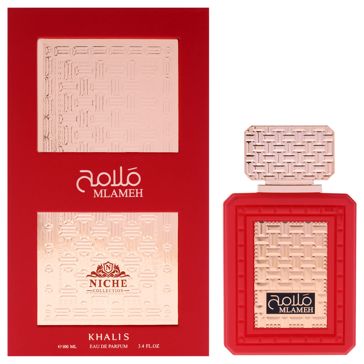 Khalis Niche Collection - Mlameh Men's Eau De Parfum 3.4 FL OZ | 100 ML