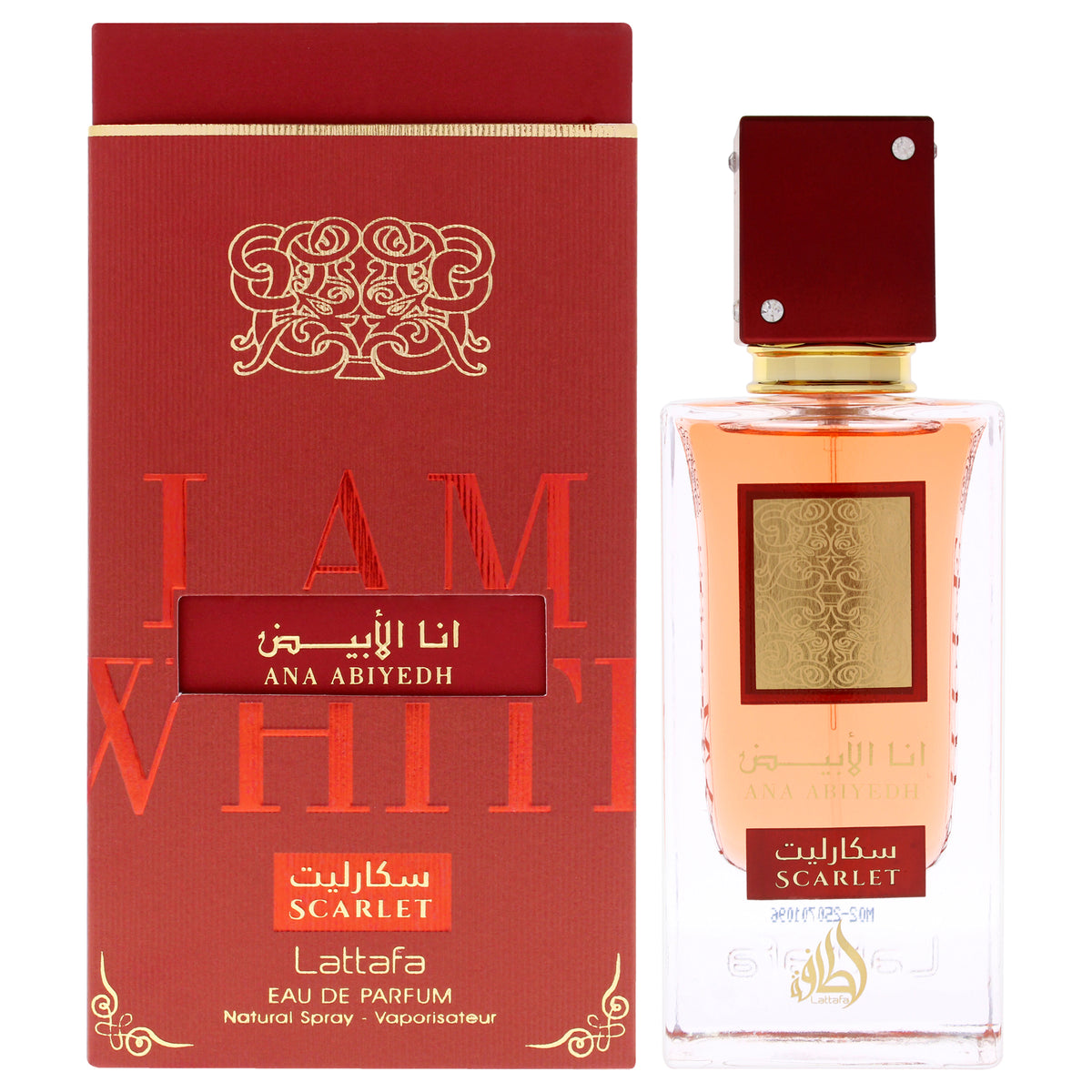 Lattafa Ana Abiyedh - Scarlet Unisex Eau de Parfum 2 FL OZ | 60 ML