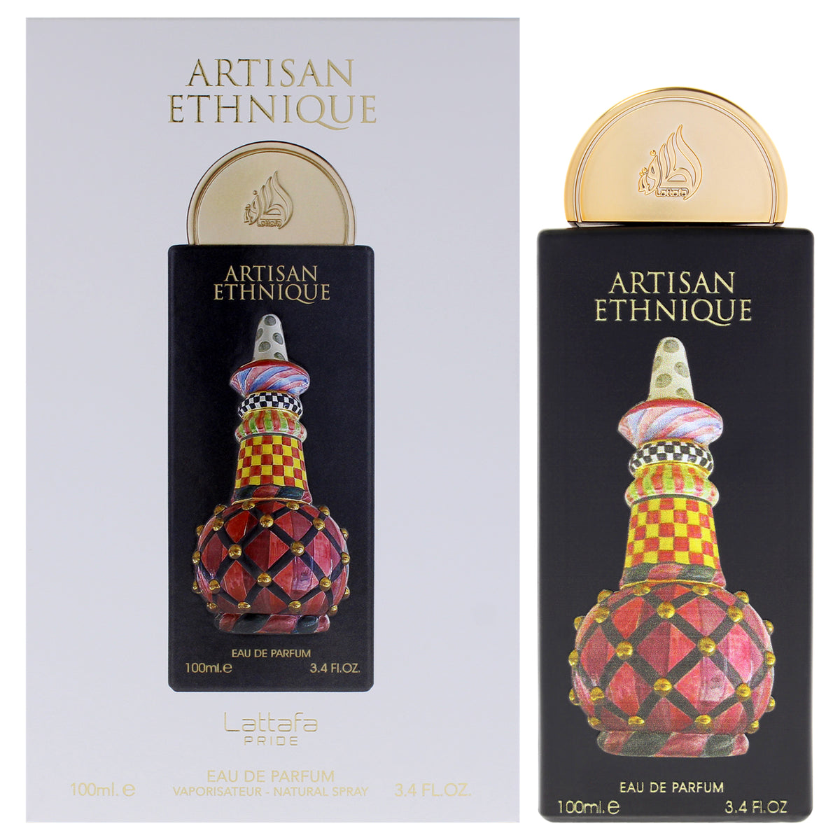 Lattafa Pride - Artisan Ethnique Unisex Eau de Parfum 3.4 FL OZ | 100 ML