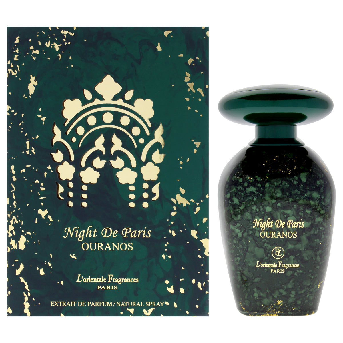 LOrientale Fragrances Night De Paris - Ouranos Unisex Extrait De Parfum 3.3 FL OZ | 100 ML