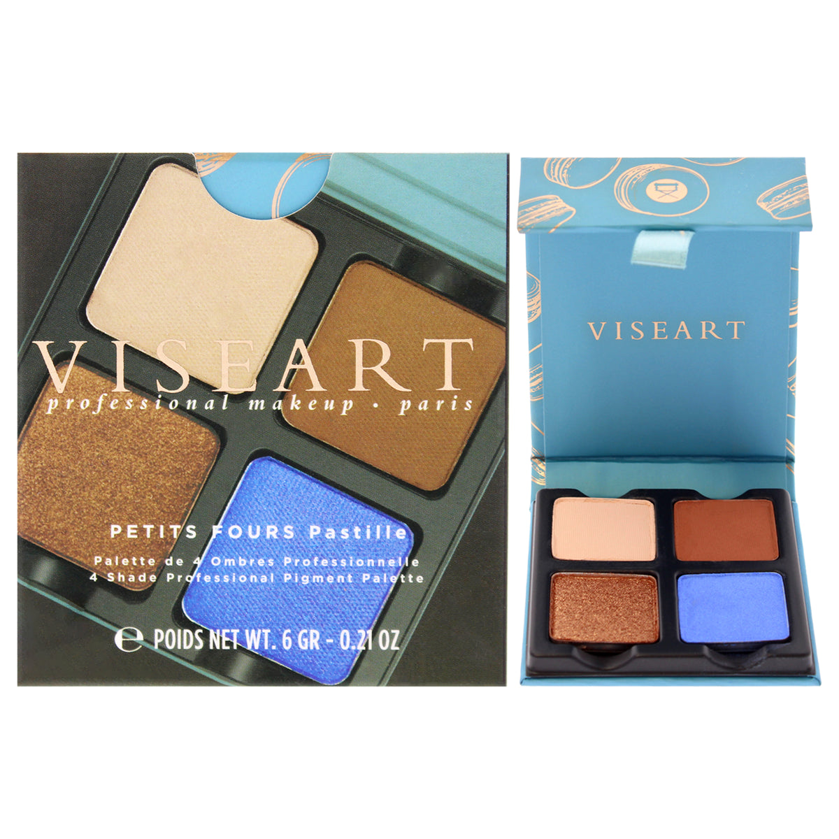 Viseart Paris Petits Fours Eyeshadow Palette - Pastille Women's Eye Shadow 0.21 OZ | 6 G