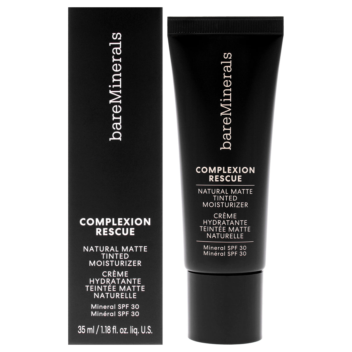 bareMinerals Complexion Rescue Natural Matte Tinted Moisturizer SPF 30 02 Vanilla Women's Tinted Moisturizers 1.18 FL OZ | 35 ML
