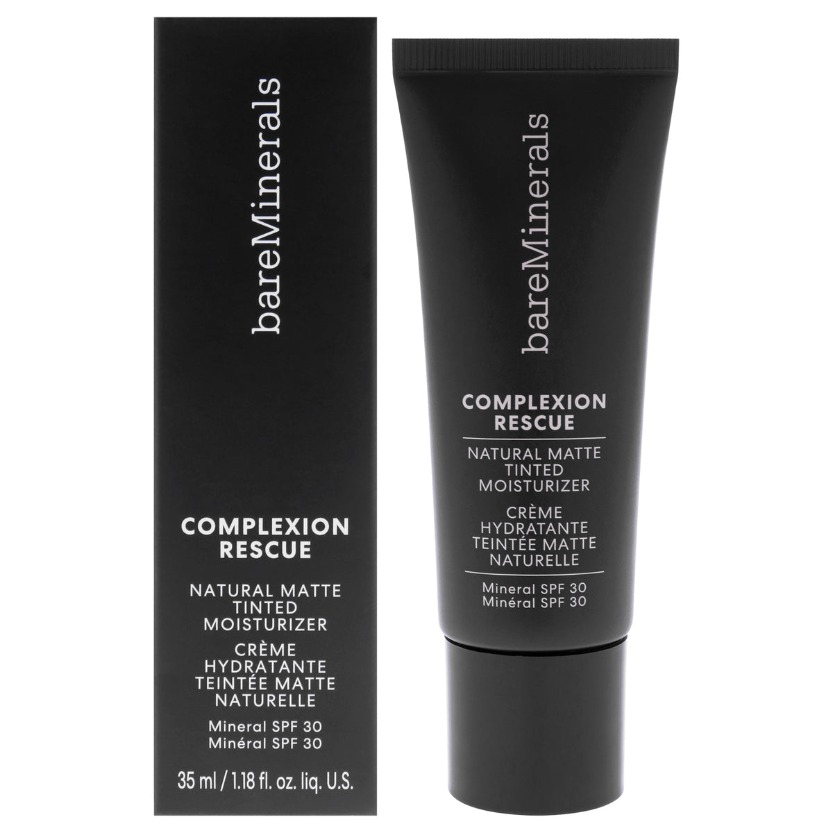 bareMinerals Complexion Rescue Natural Matte Tinted Moisturizer SPF 30 - 04 Suede Women's Tinted Moisturizers 1.18 OZ | 35 ML