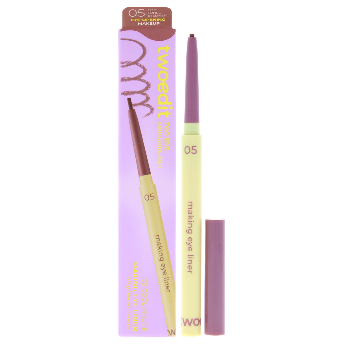 Two Edit Making Eye Liner - 05 Cool Mauve Women's Eyeliner 0.004 OZ | 0.12 ML