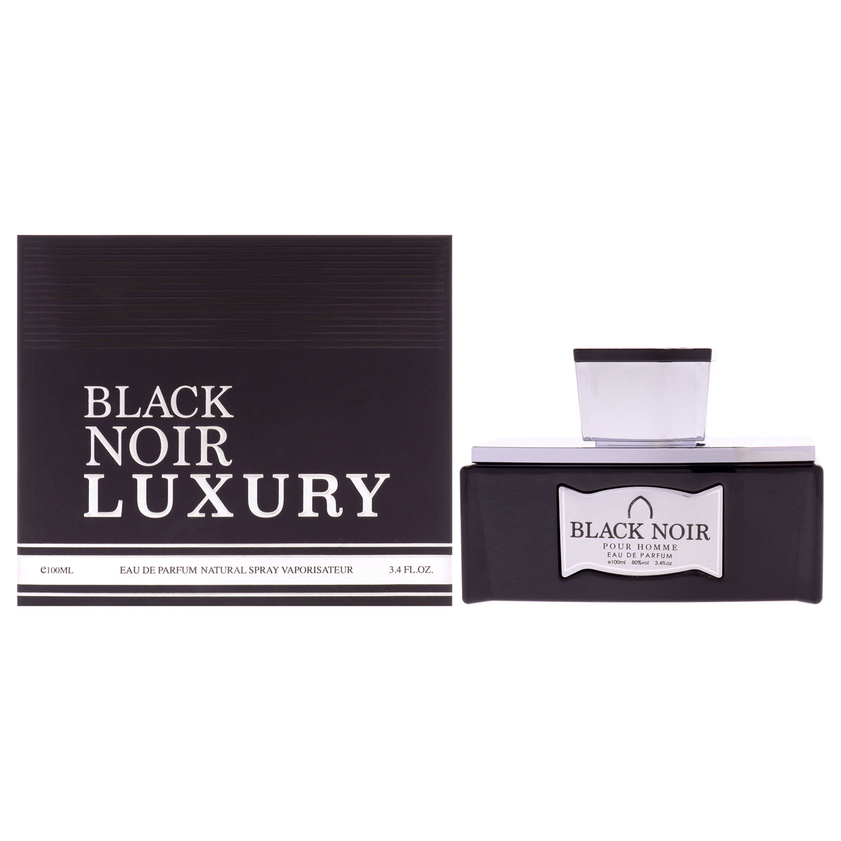 Khalis Luxury Collection - Black Noir Men's Eau De Parfum 3.4 FL OZ | 100 ML