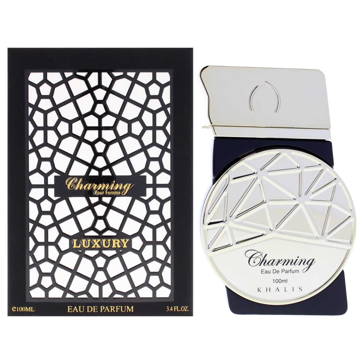 Khalis Luxury Collection - Charming Women's Eau De Parfum 3.4 FL OZ | 100 ML