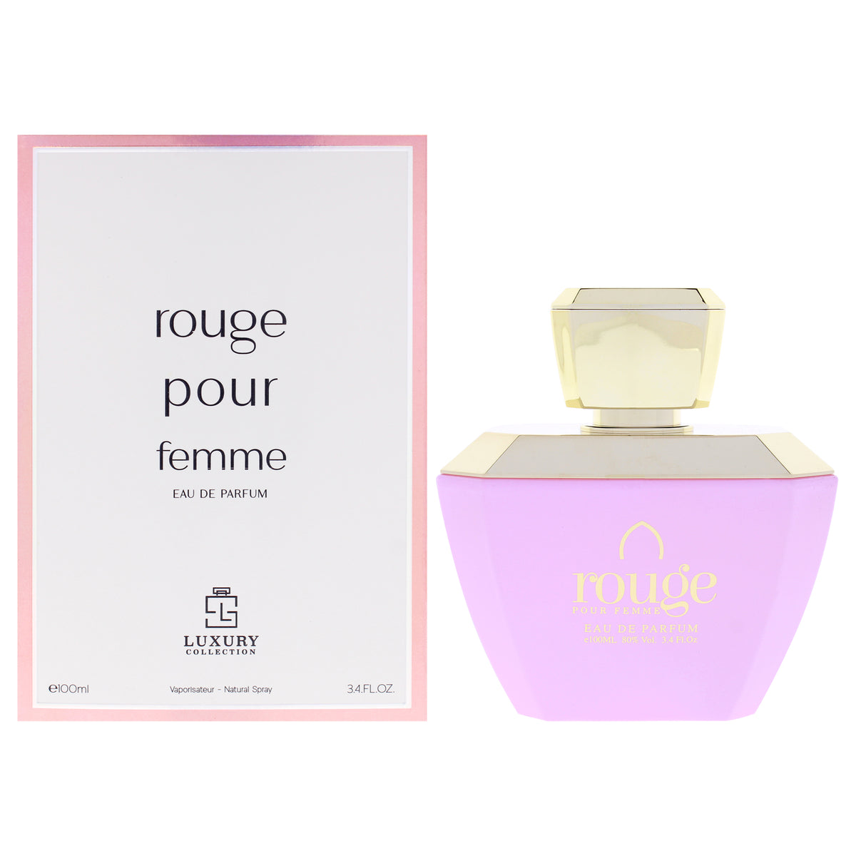 Khalis Luxury Collection - Rouge for Women's Eau de Parfum 3.4 FL OZ | 100 ML