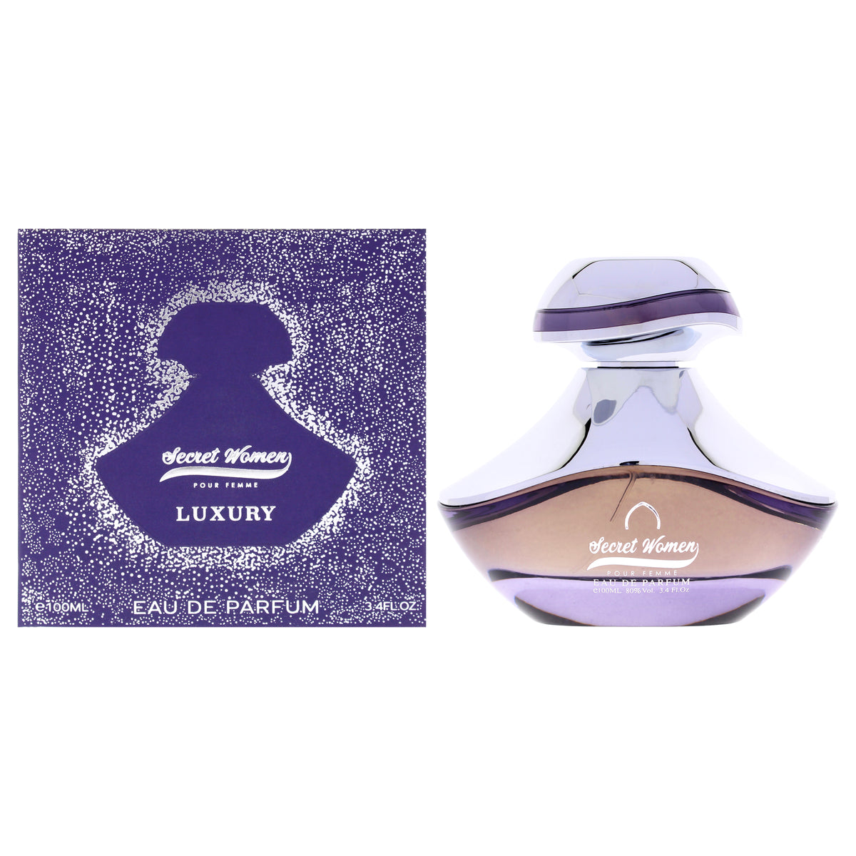 Khalis Luxury Collection - Secret Women Women's Eau de Parfum 3.4 FL OZ | 100 ML