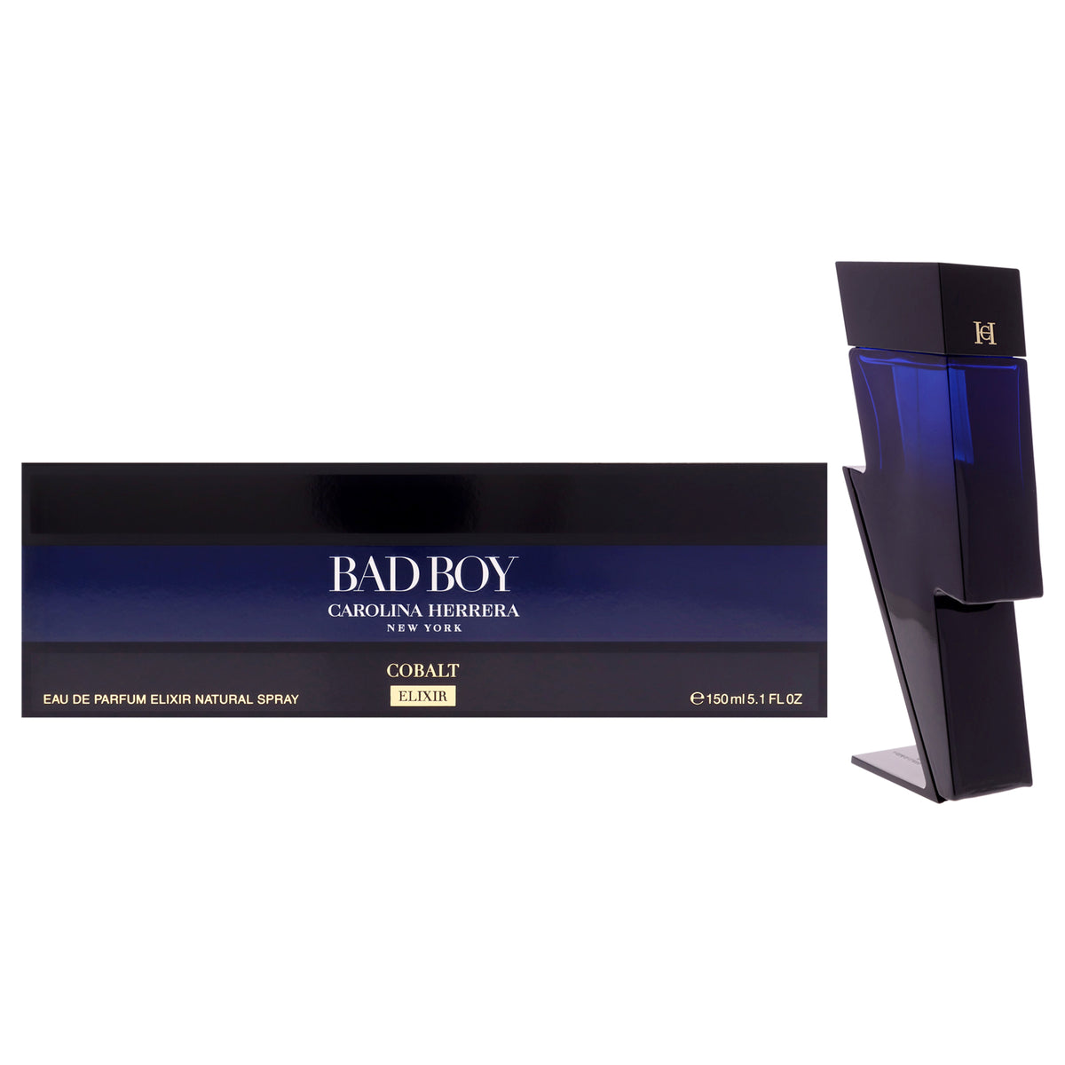 Carolina Herrera Bad Boy Cobalt Elixir Men's Eau de Parfum 5.1 FL OZ | 150 ML