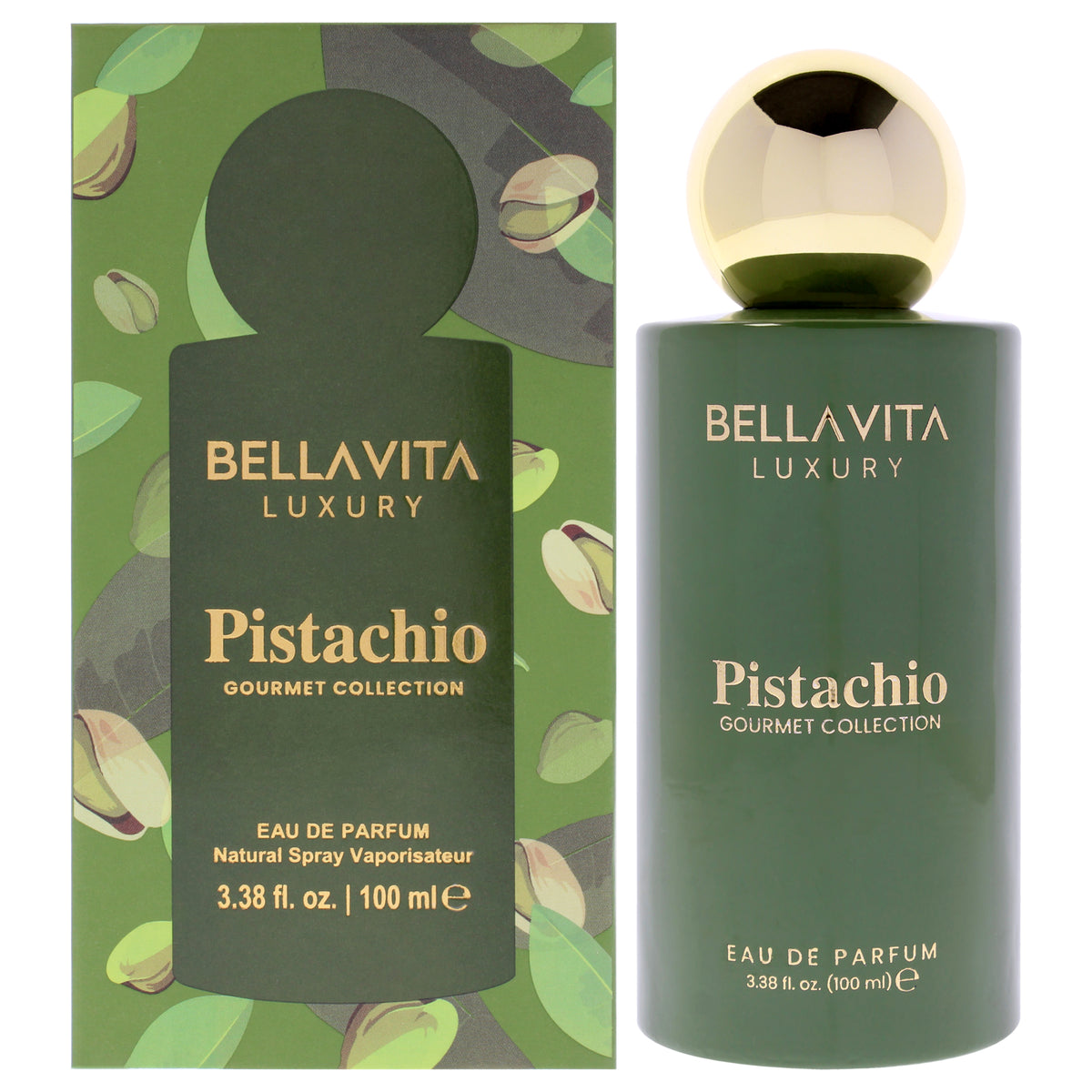 Bellavita Gourmet Collection - Pistachio Unisex Eau de Parfum 3.4 FL OZ | 100 ML