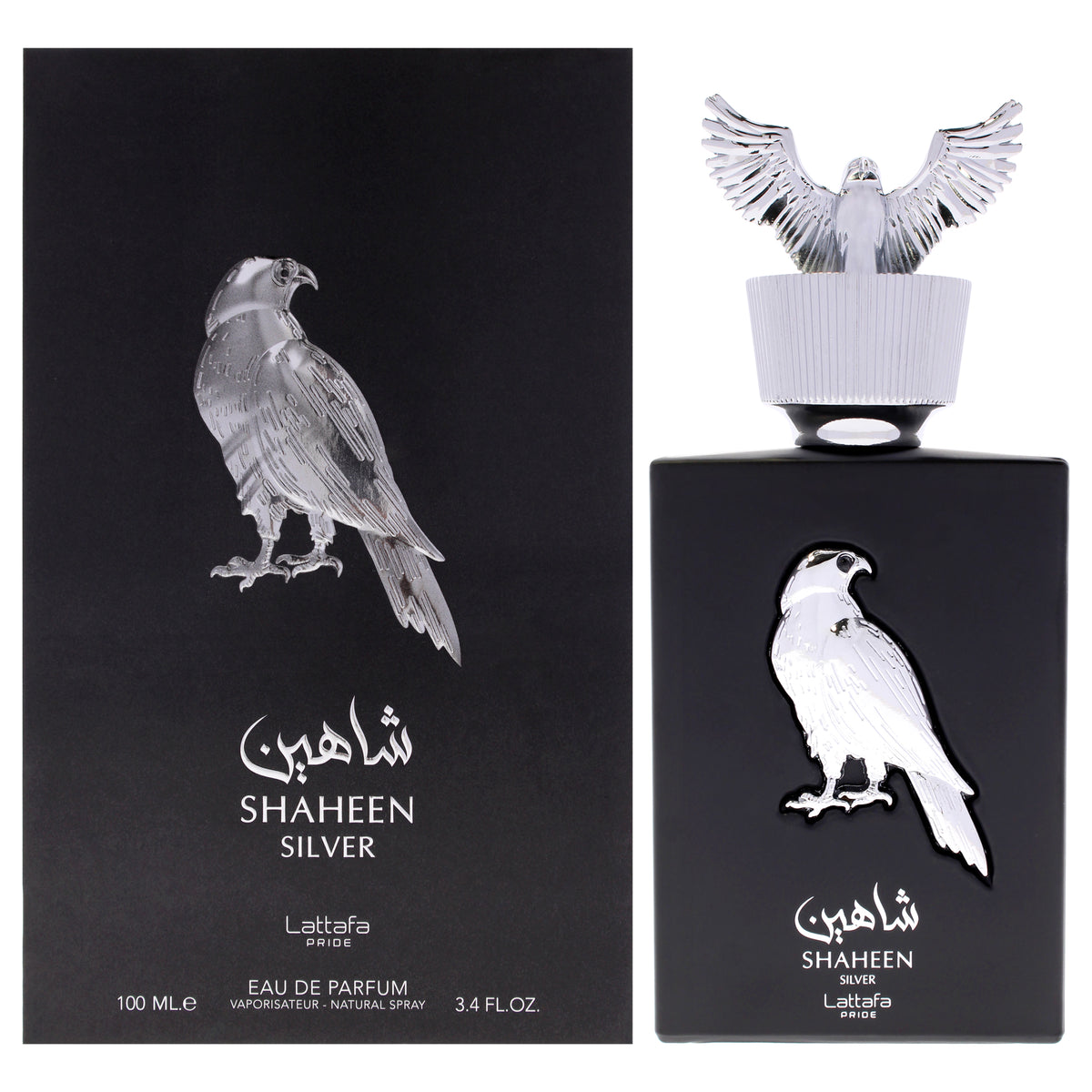 Lattafa Pride Shaheen Silver Women's Eau de Parfum 3.4 FL OZ | 100 ML