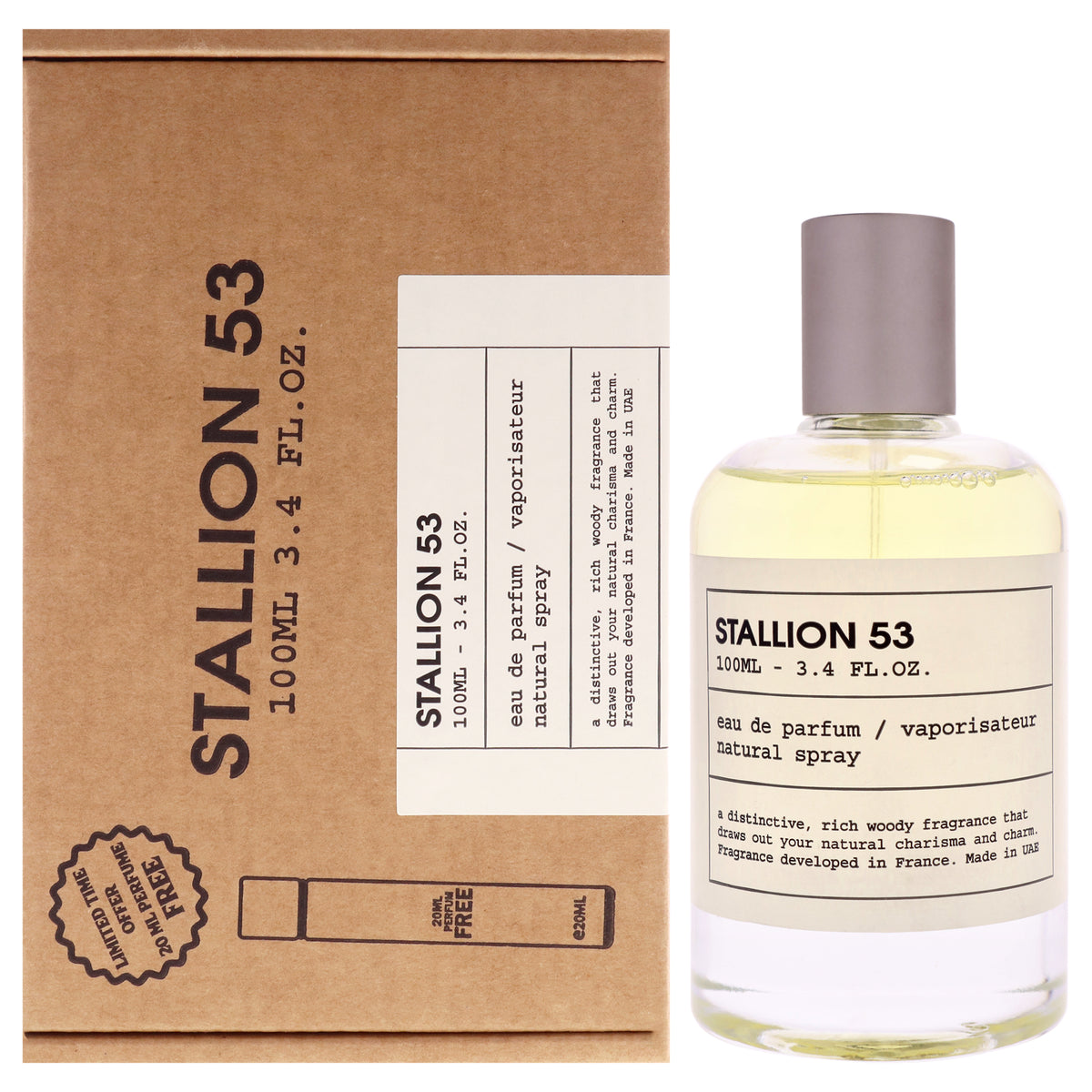 Emper Stallion 53 Unisex Eau de Parfum 3.4 FL OZ | 100 ML