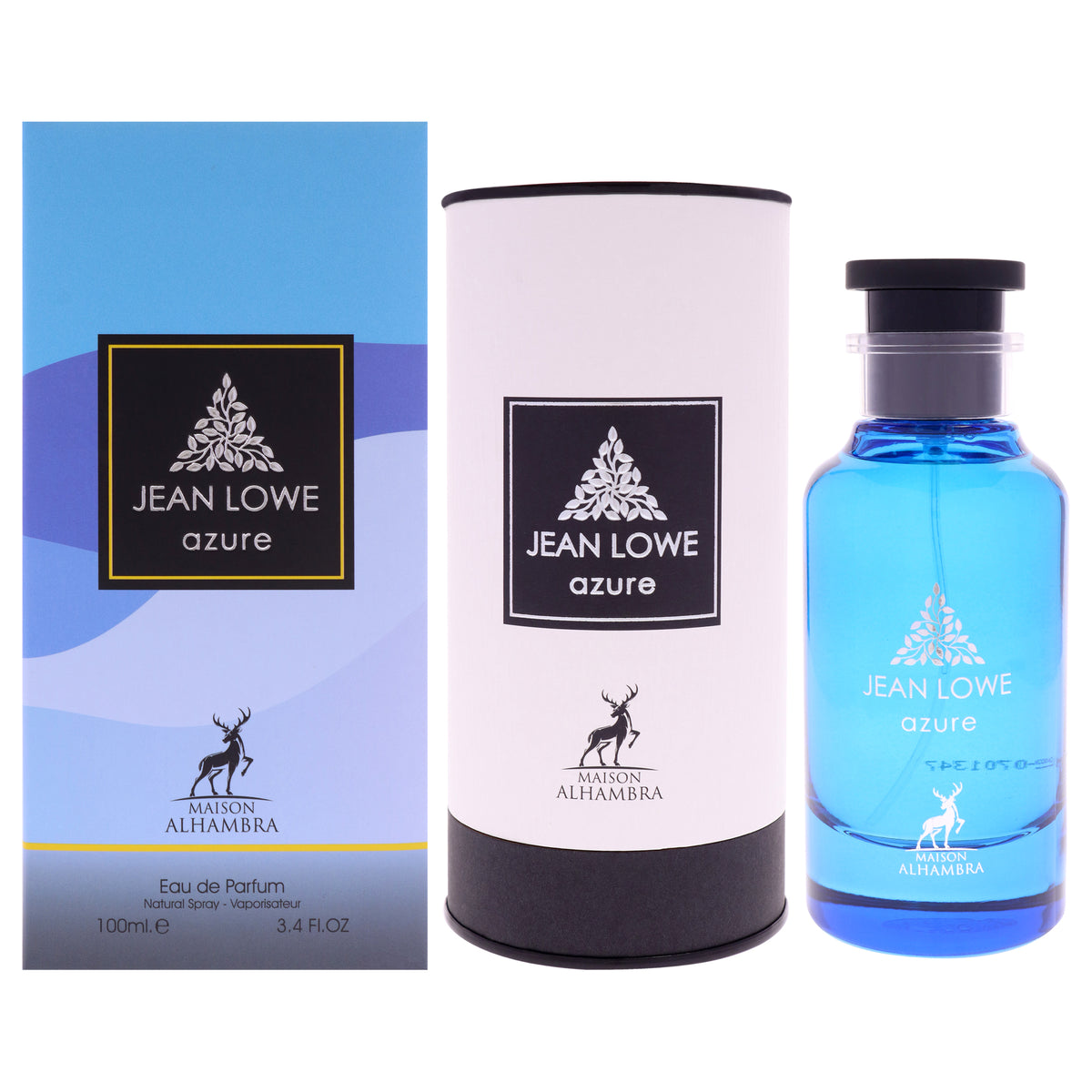 Maison Alhambra Jean Lowe Azure Men's Eau de Parfum 3.4 FL OZ | 100 ML