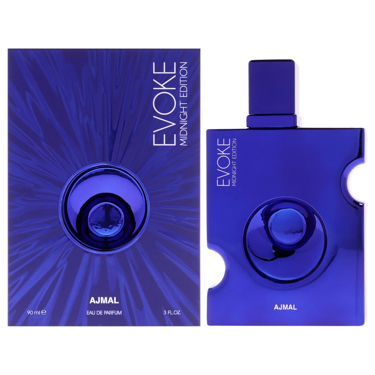 Ajmal Evoke - Midnight Edition Men's Eau de Parfum 3 FL OZ | 90 ML
