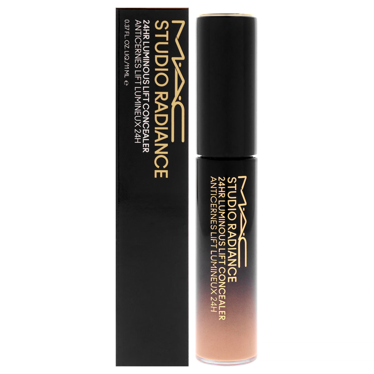 MAC Studio Radiance 24HR Luminous Lift Concealer NW18 Beige Women's Concealers & Neutralizers 0.37 FL OZ | 11 ML