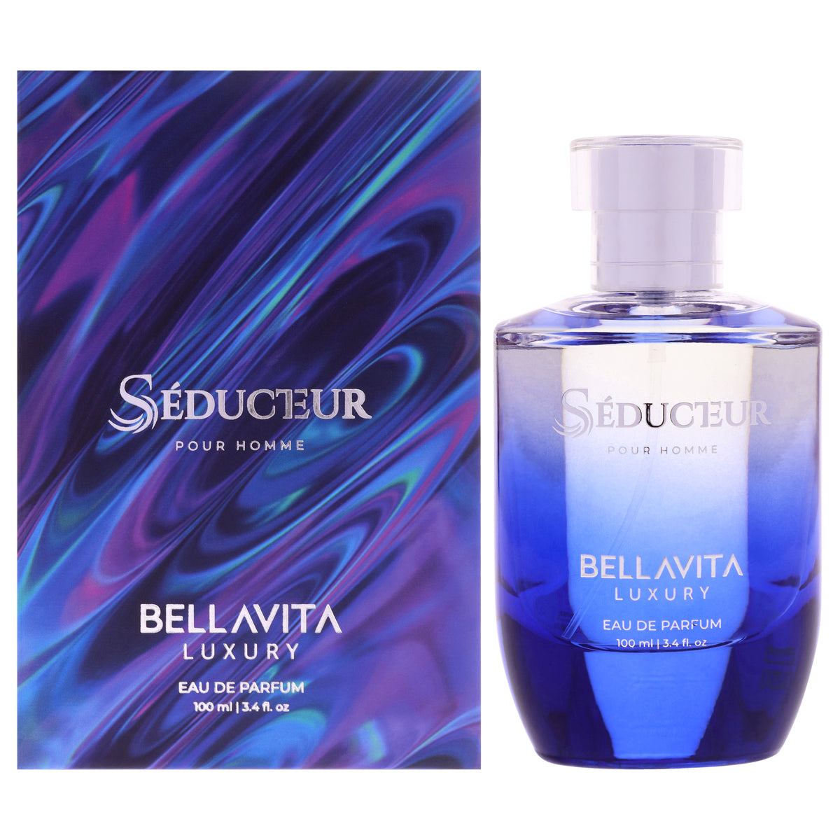 Bellavita Luxury Collection - Seducteur Men's Eau de Parfum 3.4 FL OZ | 100 ML