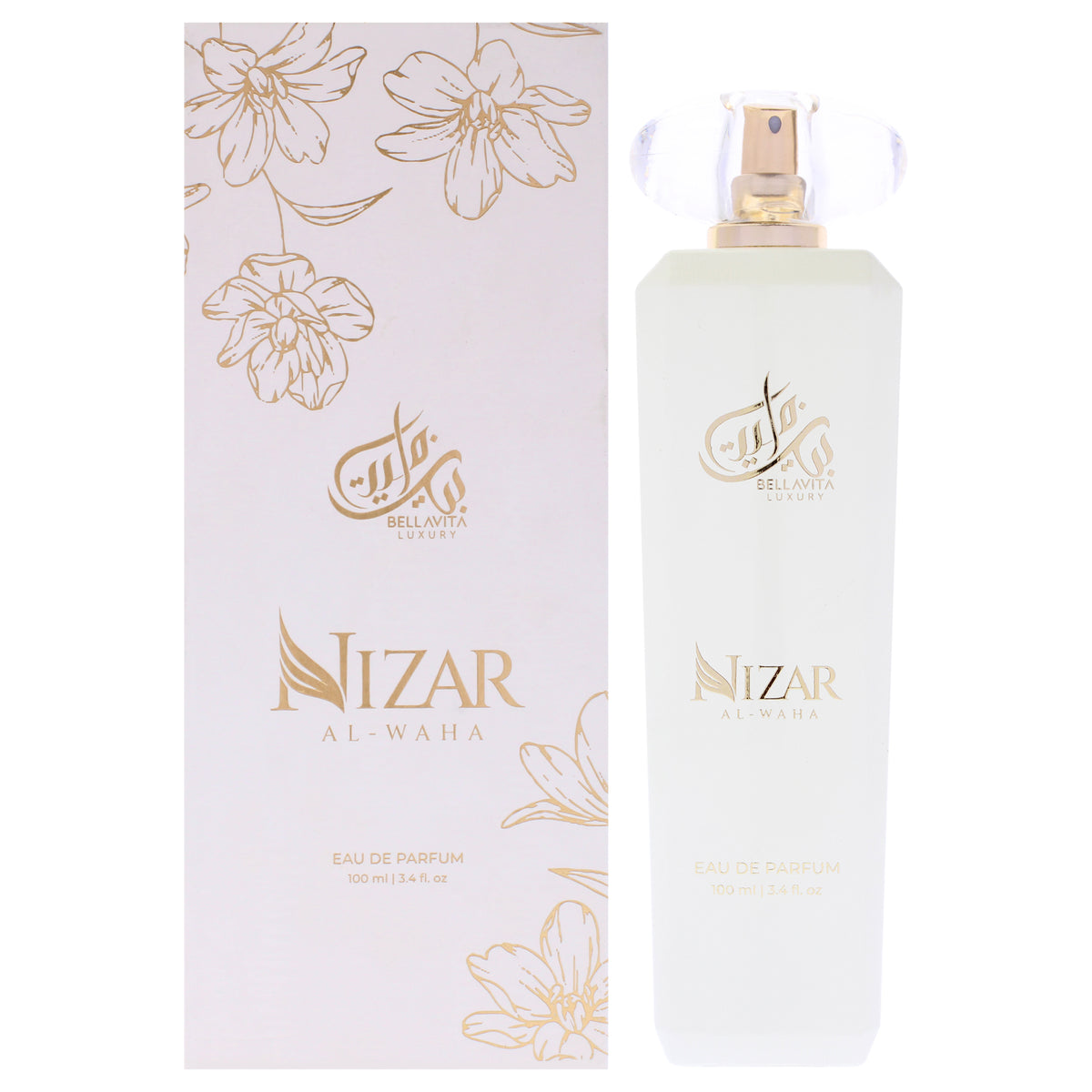 Bellavita Luxury Collection - Nizar Al-Waha Women's Eau de Parfum 3.4 FL OZ | 100 ML