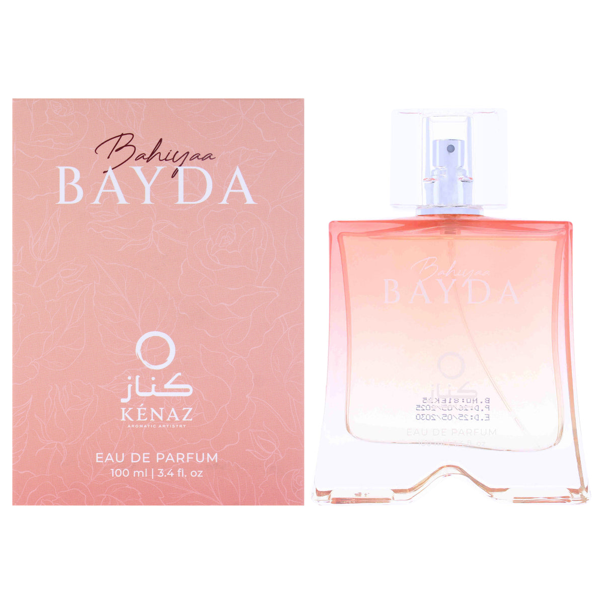 Bellavita Kenaz Collection - Bahiyaa Bayda Women's Eau de Parfum 3.4 FL OZ | 100 ML