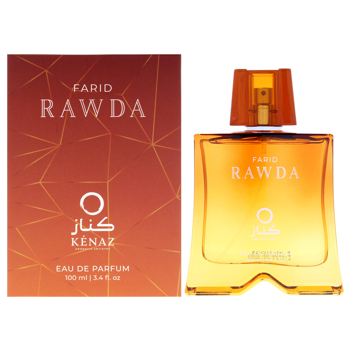 Bellavita Kenaz Collection - Farid Rawda Unisex Eau De Parfum 3.4 FL OZ | 100 ML