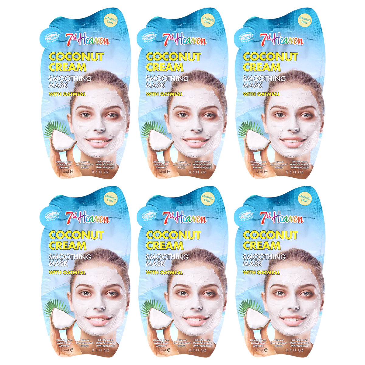 7th Heaven Coconut Cream Women's Face Care Sets & Kits 0.5 OZ | 15 ML