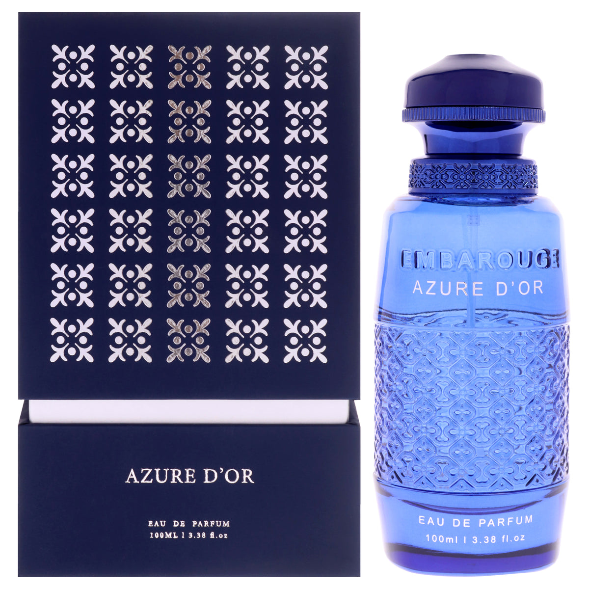 Bellavita Embarouge Collection - Azure DOr Men's Eau de Parfum 3.38 FL OZ | 100 ML