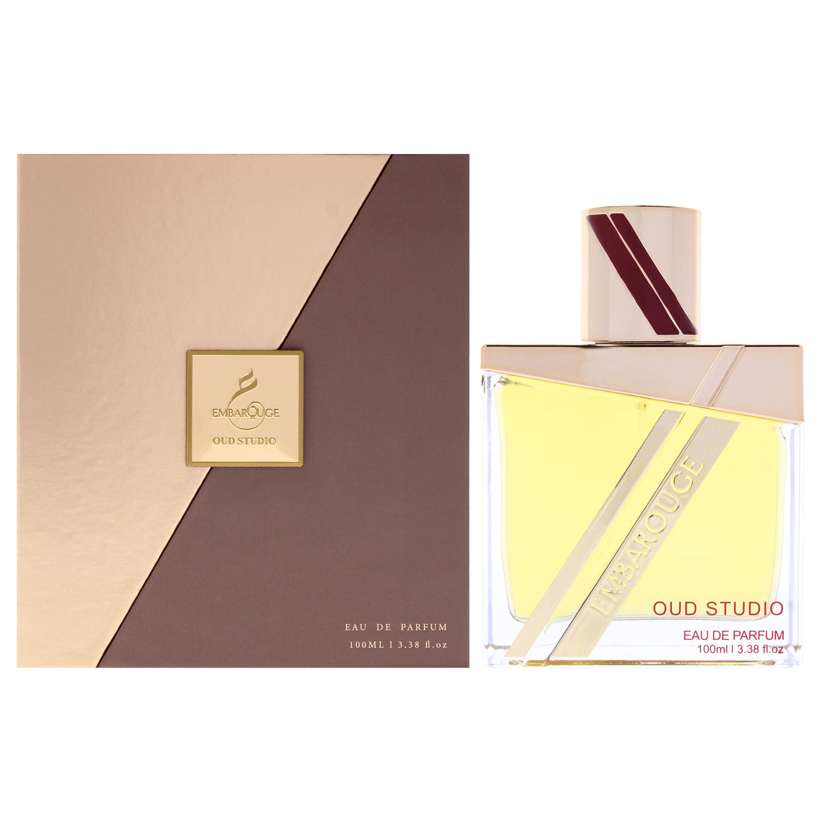 Bellavita Embarouge Collection - Oud Studio Unisex Eau de Parfum 3.4 FL OZ | 100 ML