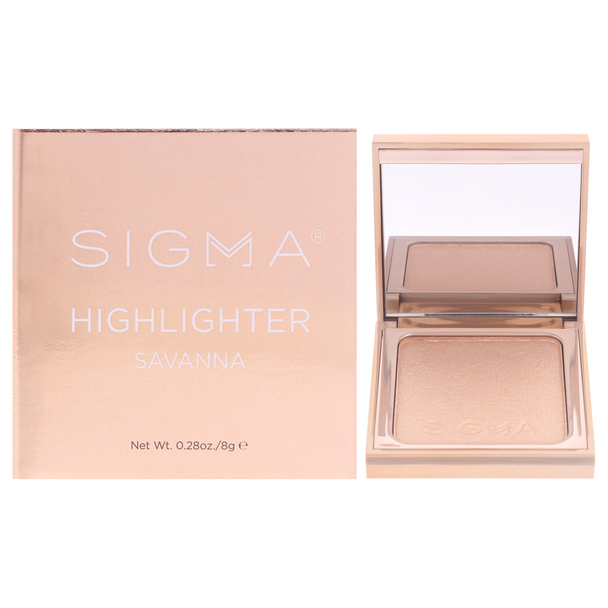 SIGMA Highlighter - Savanna Women's Highlighters & Luminizers 0.28 OZ | 8 ML