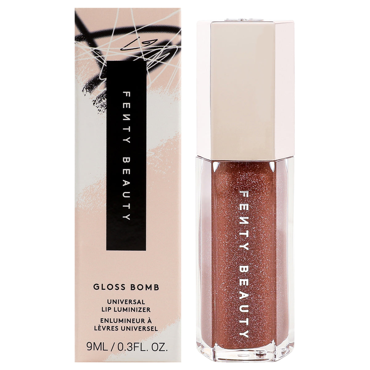 Fenty Beauty Gloss Bomb Universal Lip Luminizer - Rose Amber Fantasy Women's Lip Glosses 0.3 OZ | 8.5 ML
