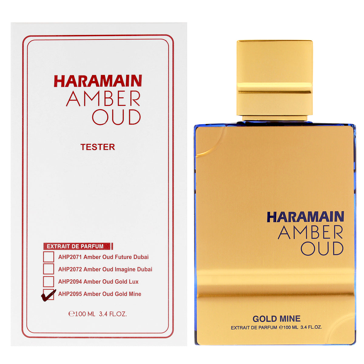Al Haramain Amber Oud - Gold Mine Unisex Fragrance Testers Tester 3.4 FL OZ | 100 ML
