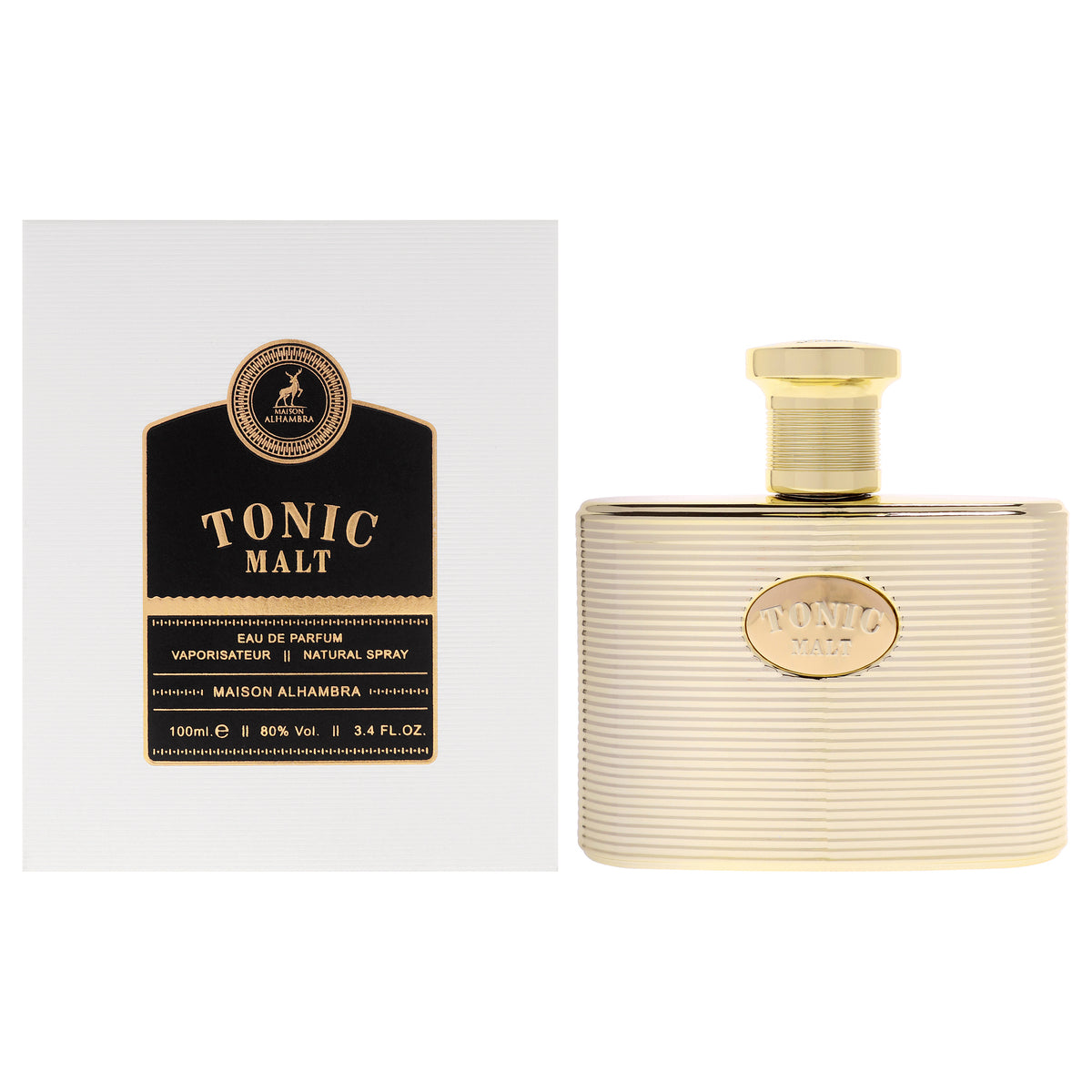 Maison Alhambra Tonic Malt Men's Eau De Parfum 3.4 FL OZ | 100 ML