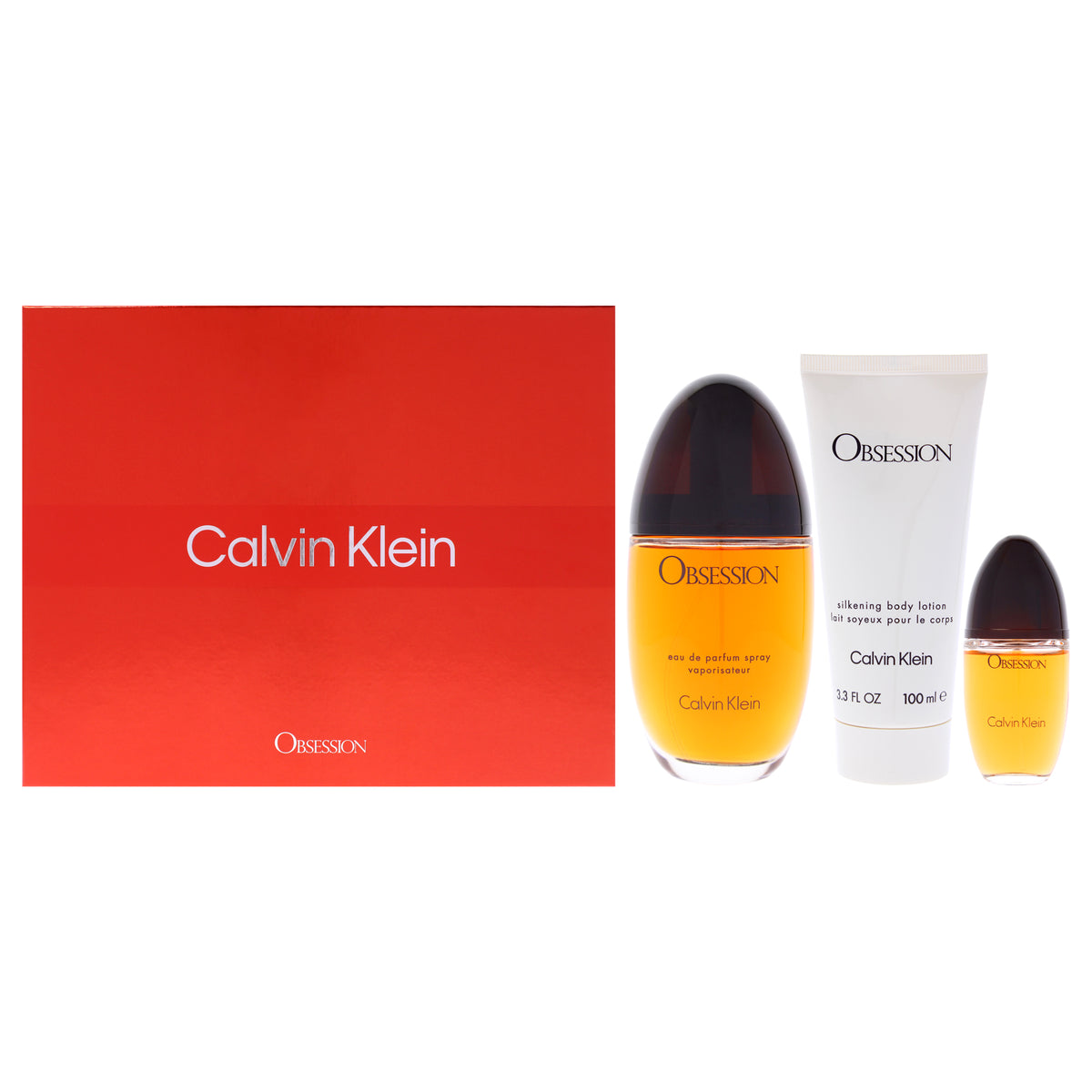 Calvin Klein Obsession Women's Personal Fragrance Sets 3.4 FL OZ | 100 ML
