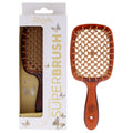 Janeke Superbrush Cognac Brown Unisex Hair Brushes