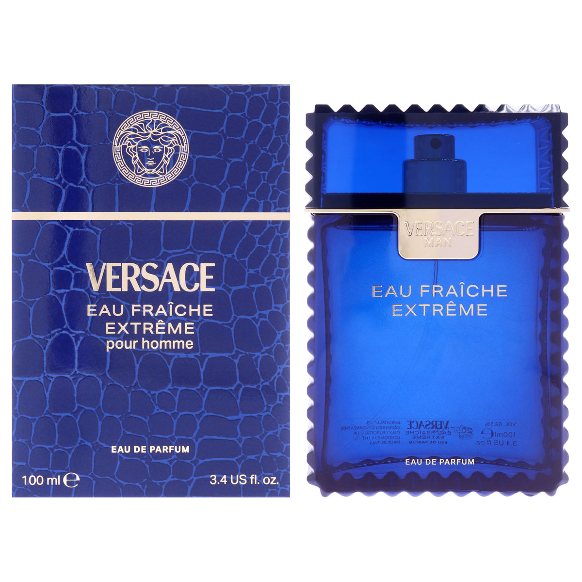 Versace Eau Fraiche Extreme Men's Eau de Parfum 3.4 FL OZ | 100 ML