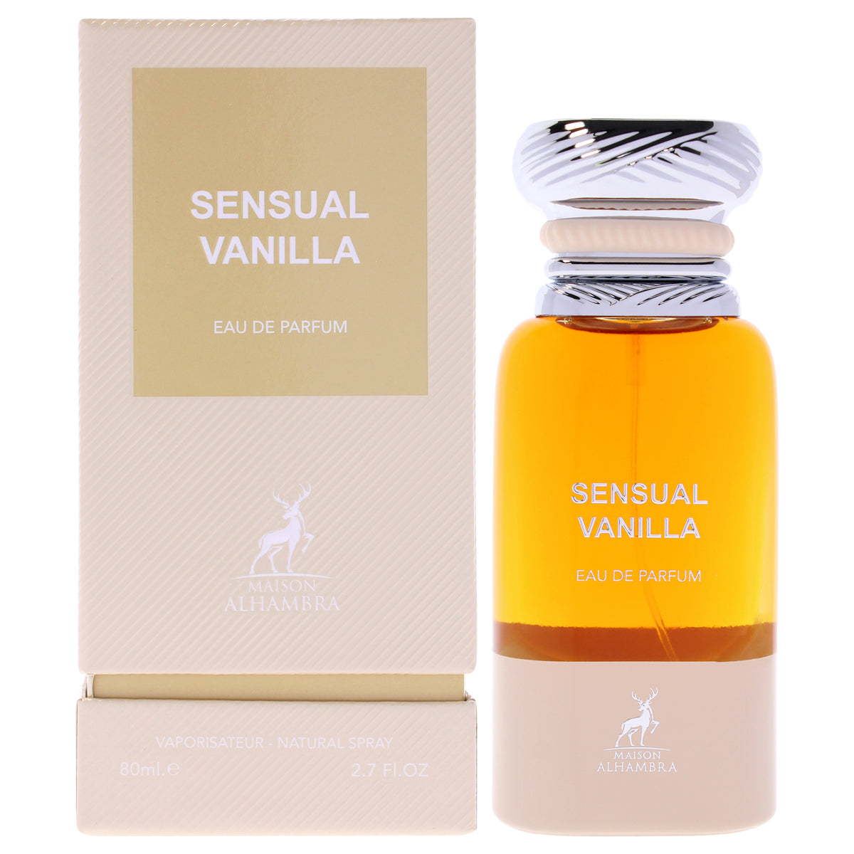 Maison Alhambra Sensual Vanilla Unisex Eau de Parfum 2.7 FL OZ | 80 ML