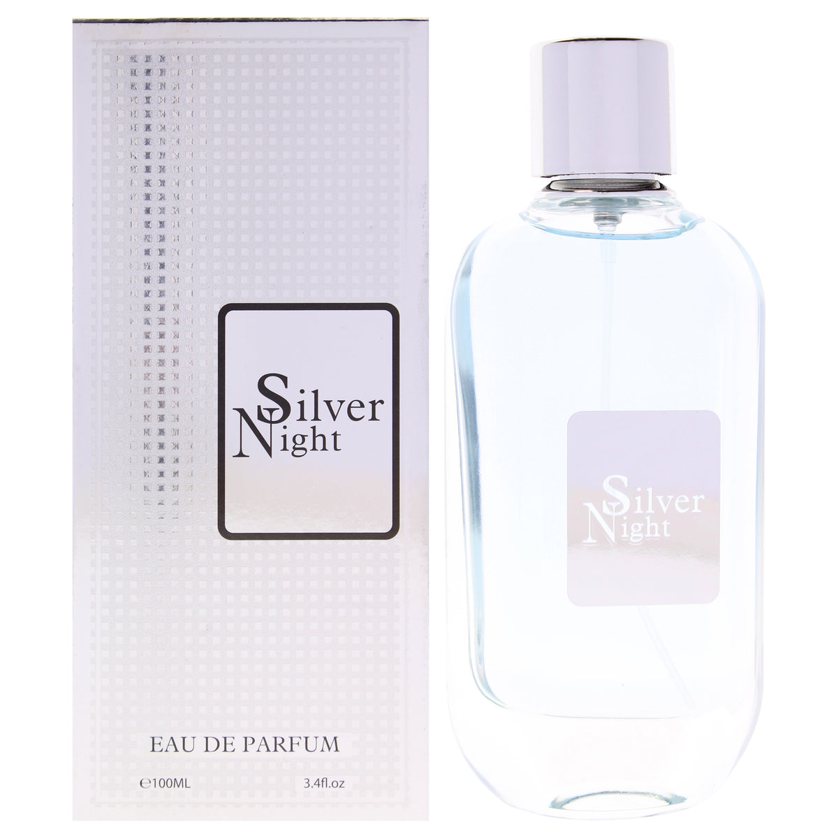 Fine Perfumery Silver Night Men's Eau de Parfum 3.4 FL OZ | 100 ML